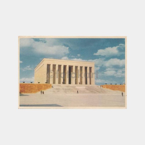 1962 Anıtkabir -Doğan Kardeş- Damgalı Kartpostal