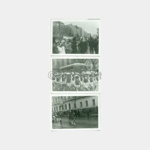 1968 Şişli Nilüfer Hatun İlkokul Tören Fotoğraf